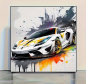 Preview: Diamond Painting Sportwagen